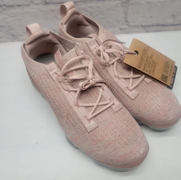 Nike Air VaporMax 2021 Flyknit Pink Oxford/Rose DJ9975-600 Women's Size 10.5 - Picture 6 of 9